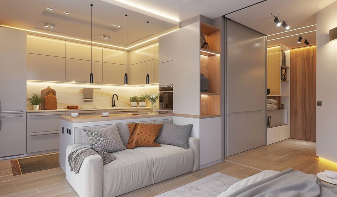 Najlepsze zestawy mebli tapicerowanych do mikroapartamentów