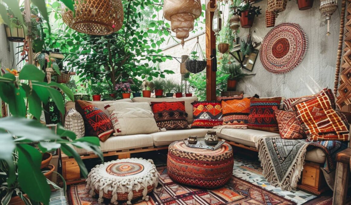 Najlepsze zestawy mebli ogrodowych w stylu boho