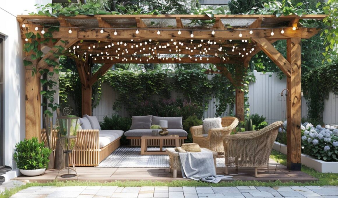 Jak urządzić taras w stylu retro z odpowiednim oświetleniem