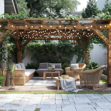 Jak urządzić taras w stylu retro z odpowiednim oświetleniem