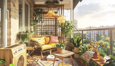 Jak urządzić balkon w stylu retro na małym metrażu