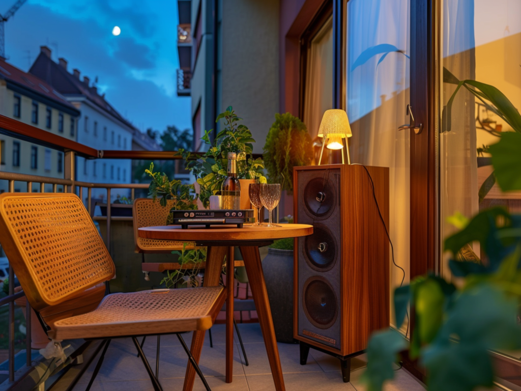 Jak urządzić balkon w stylu retro na małym metrażu