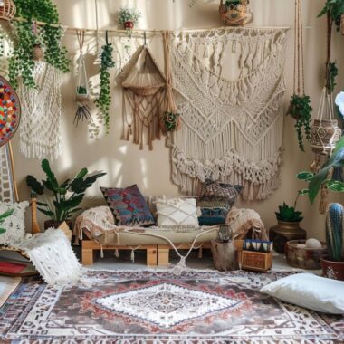 Jakie dodatki najlepiej komponują się z przestrzeniami ogrodowymi w stylu boho