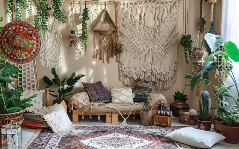 Jakie dodatki najlepiej komponują się z przestrzeniami ogrodowymi w stylu boho