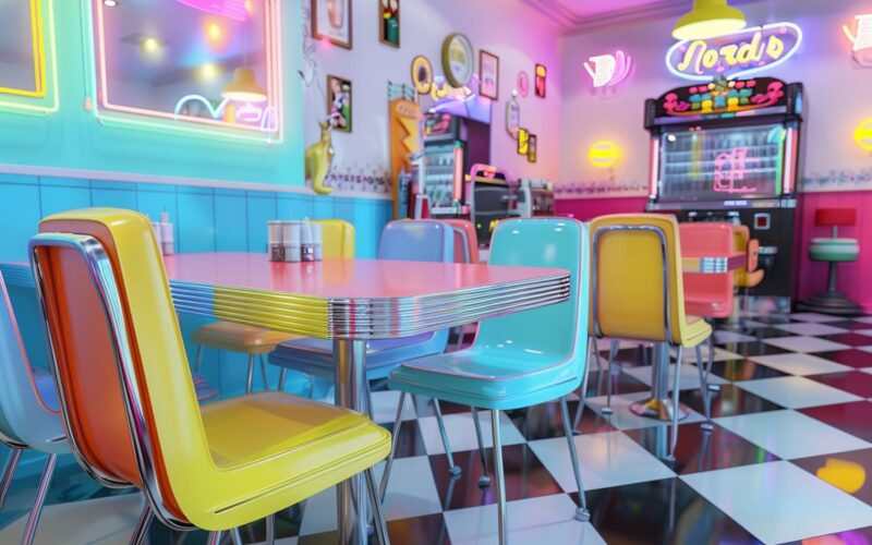 Jak urządzić jadalnię w stylu retro