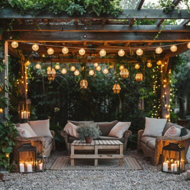 jakie oświetlenie wybrać do altany w stylu retro