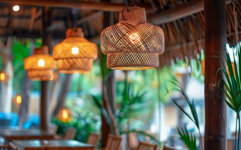 Jak urządzić taras w stylu kolonialnym z lampami LED o delikatnym świetle
