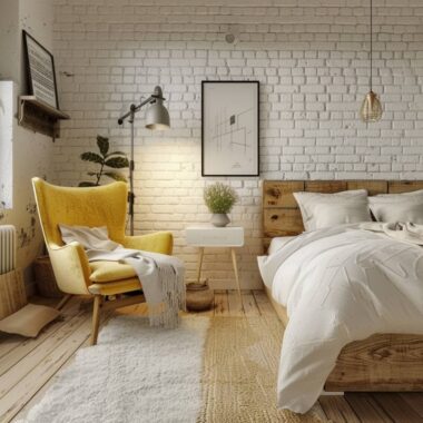 Jak urządzić sypialnię w stylu skandynawskim z dodatkami retro