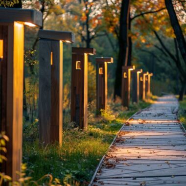 Jakie lampy solarne najlepiej sprawdzą się w ogrodach z dużą ilością drzew