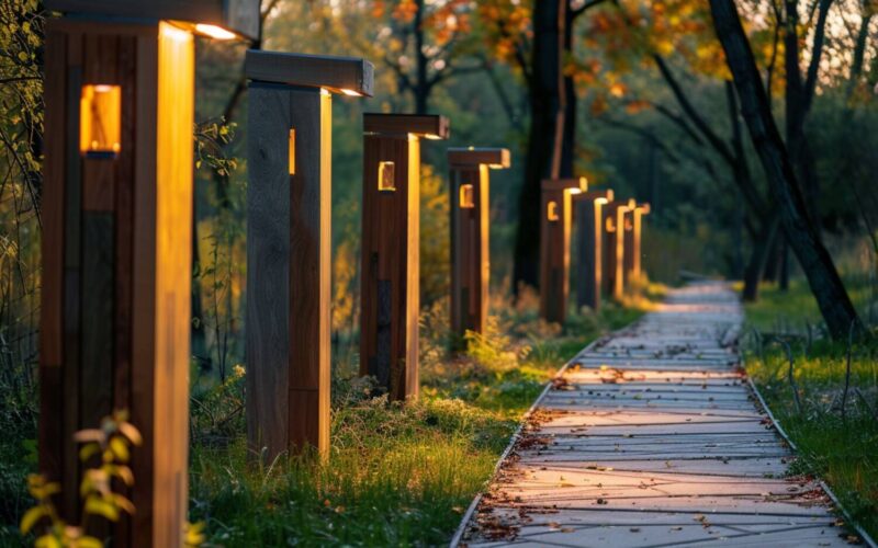 Jakie lampy solarne najlepiej sprawdzą się w ogrodach z dużą ilością drzew