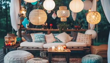 Jak dopasować oświetlenie do mebli ogrodowych