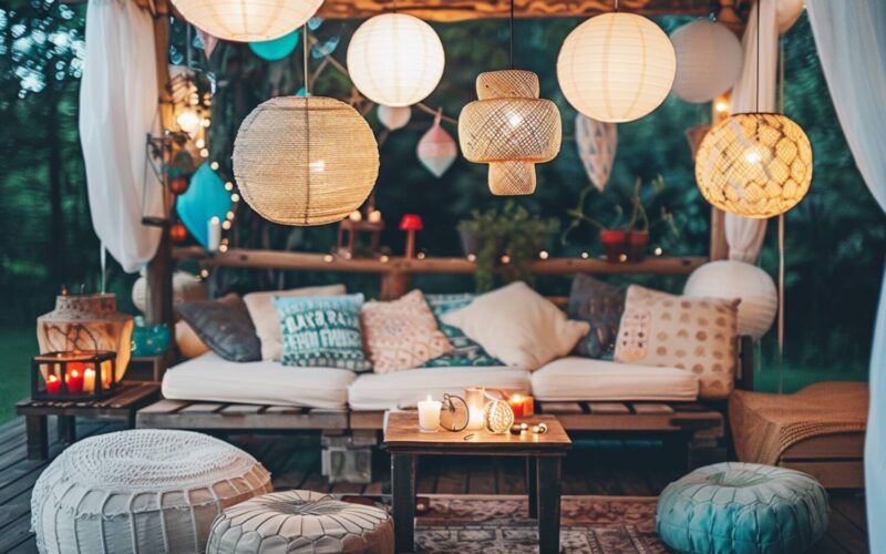 Jak dopasować oświetlenie do mebli ogrodowych