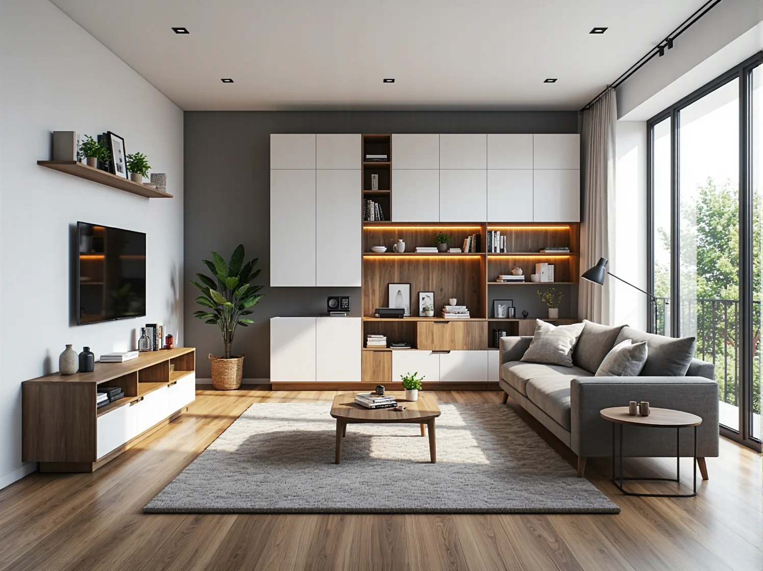 Ciepłe światło LED w pokoju dziecka w stylu boho zapewniające przytulną atmosferę.