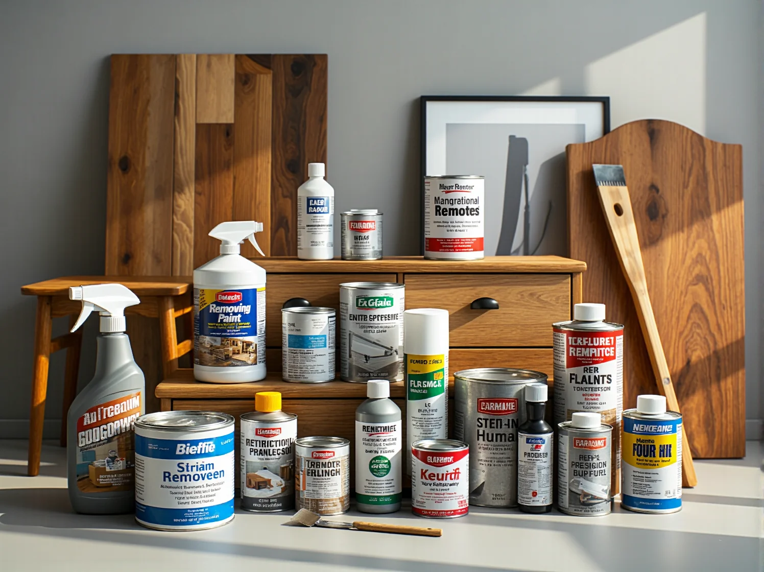 Narzędzia i materiały potrzebne do zbudowania prostej szafki nocnej z drewna. Poradnik dla początkujących.