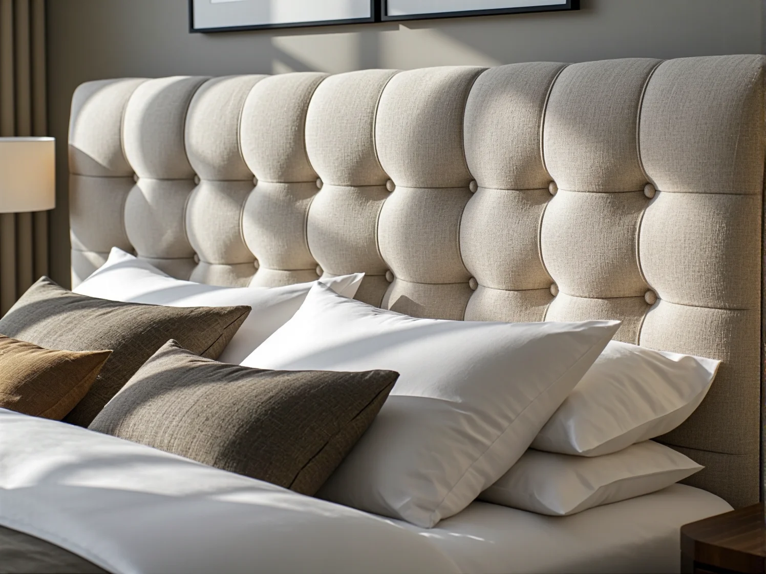 Relaks na łóżku kontynentalnym z masażem zapewniający zdrowy sen