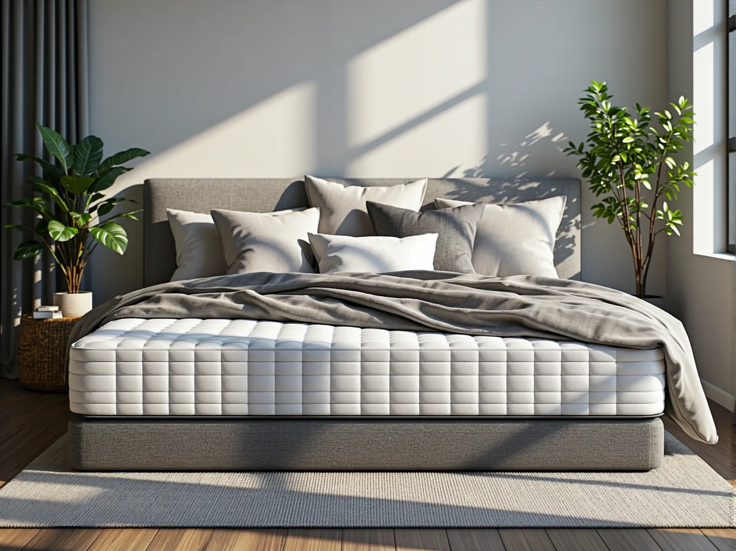 Komfortowy sen na materacu termoelastycznym poprawiający krążenie krwi.