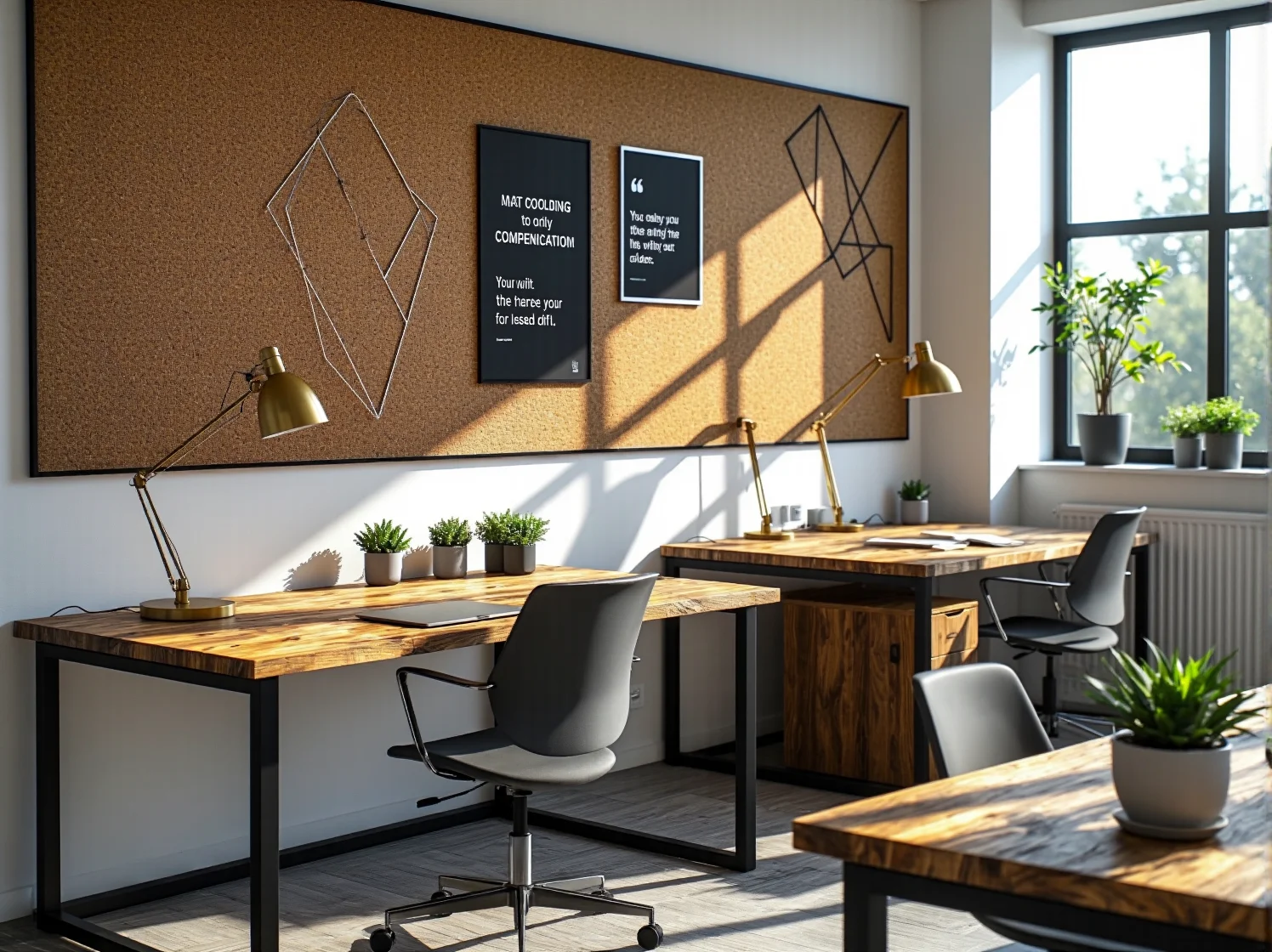 Proces ściągania starej farby z mebli podczas aranżacji biura w stylu eco-glamour.