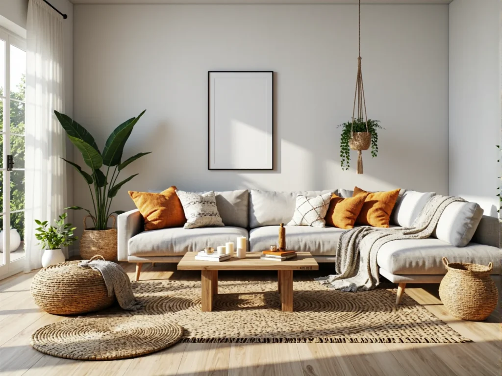 Stolik kawowy drewniany dąb naturalny na prostokątnej podstawie