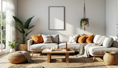 Stolik kawowy drewniany dąb naturalny na prostokątnej podstawie