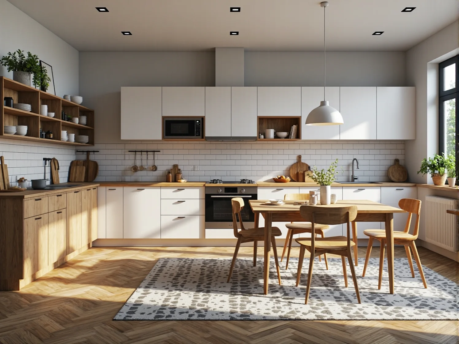 Wielofunkcyjny stół do kawalerki i małego salonu