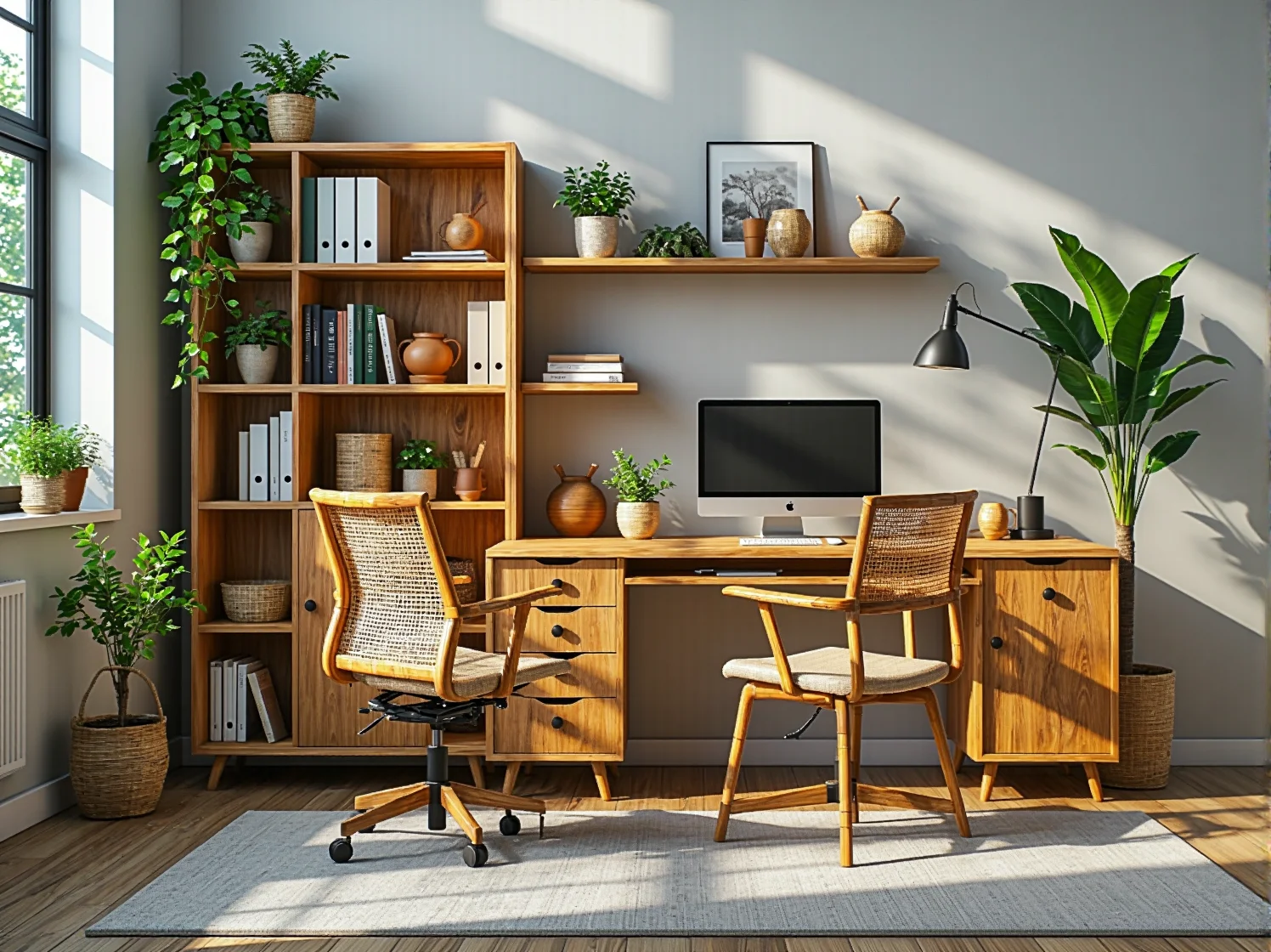 Nowoczesne innowacje w produkcji mebli zrównoważonych wspierające gospodarkę obiegu zamkniętego.